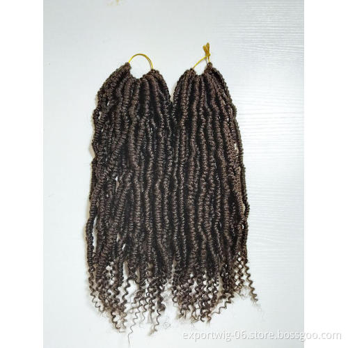 Crochet Curly Hair Synthetic Crochet Hair Extensions Bomb Twist Passion Twist Hair